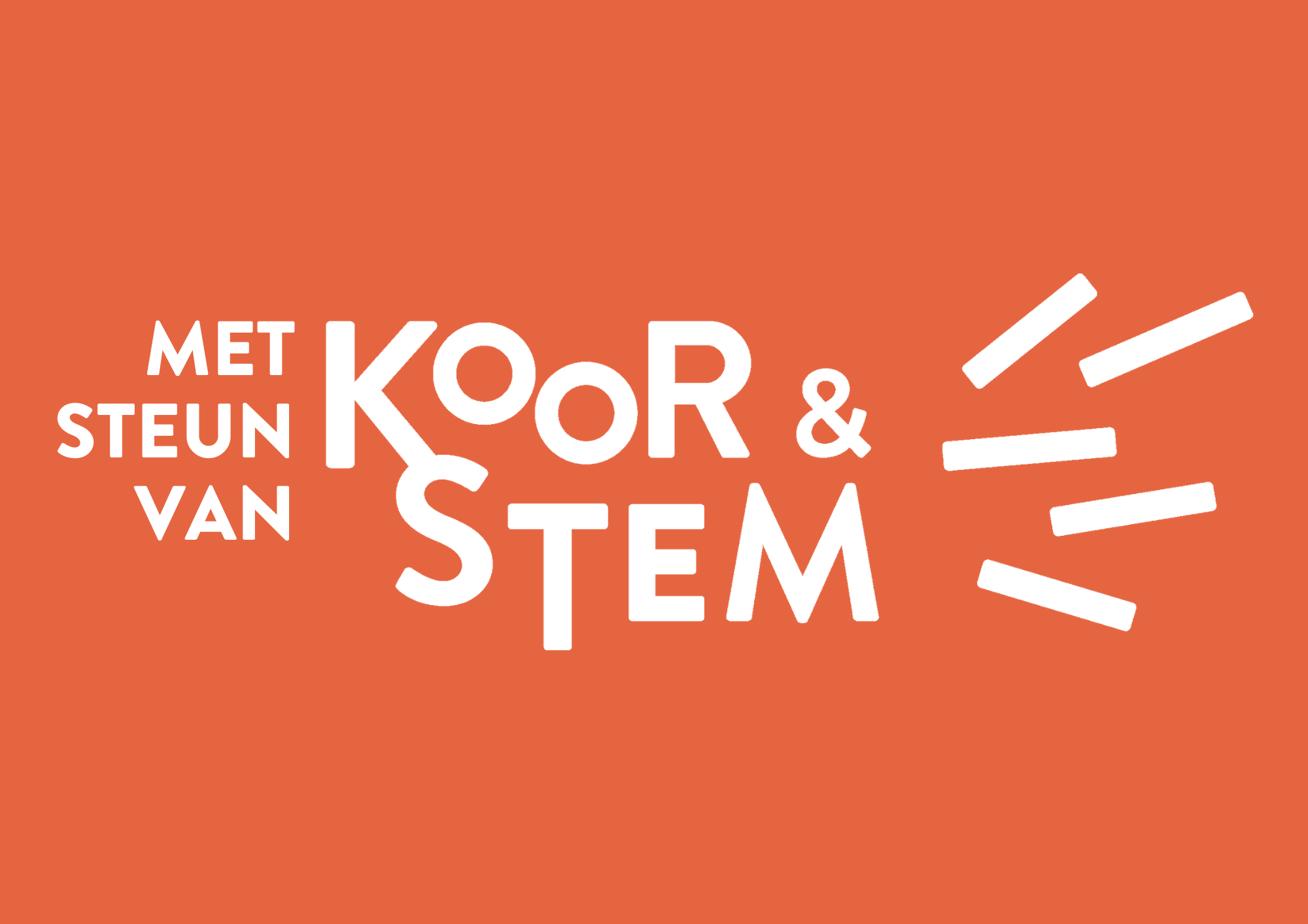 Koor & Stem vzw - Aanspreekpunt voor koren, dirigenten en zangers en wie bezig is met vocale muziek in Vlaanderen, want #zingendoejesamen